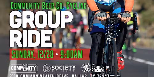 Community Beer Cycling: Group Ride 12\/28