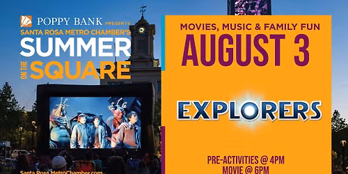 MOVIE MONDAY DOWNTOWN SANTA ROSA: Explorers (1985)