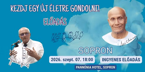 Sopronban Gunagriha el\u0151ad\u00e1sa Kezdj egy \u00faj \u00e9letre gondolni c\u00edmmel I D\u00edjtalan el\u0151ad\u00e1s