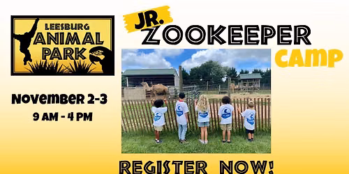 JR. Zookeeper Camp