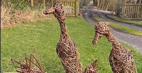 Willow Bird Sculpture Workshop (Chicken\/Duck\/Pheasant\/Heron)