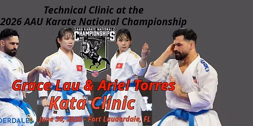 Grace Lau & Ariel Torres Kata Clinic