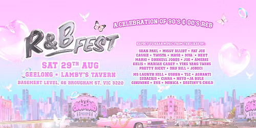 R&B Fest Is Coming To Geelong!