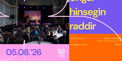 Ungar hinsegin raddir \/\/ Young Queer Voices