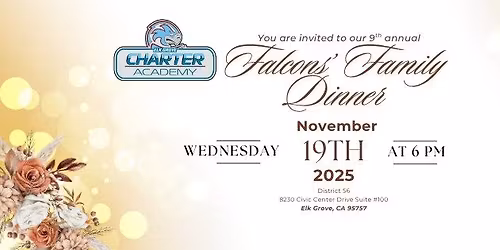 9th Annual Falcons' Family Dinner