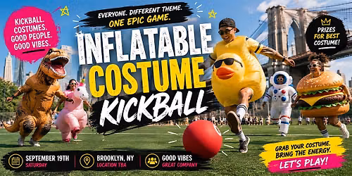 Thee Inflatable Kickball Game BK