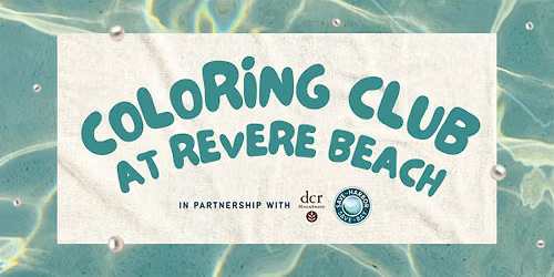Coloring Club at Revere Beach!