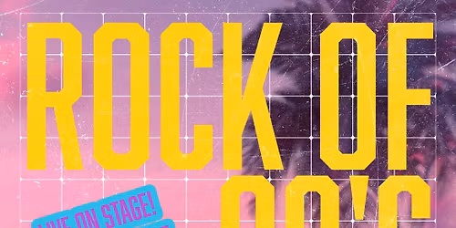 \u2728Rock of 80\u2019s @ Icons!\u2728