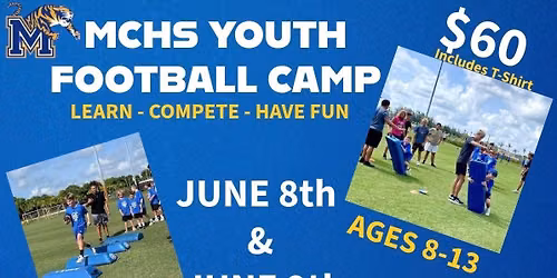 MCHS FOOTBALL YOUTH CAMP