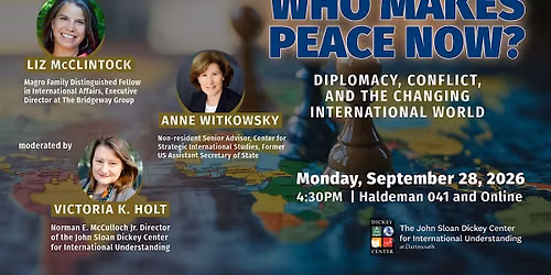 Who Makes Peace Now? Diplomacy, Conflict, & the Changing Int'l World