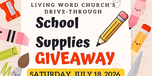 School Supply Giveaway