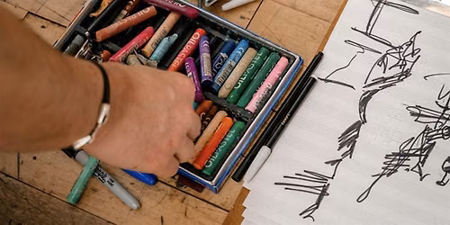 Life Drawing with HOP at Gallery Oldham, Manchester