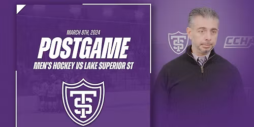 St. Thomas Tommies at Lake Superior State Lakers Mens Hockey at Taffy Abel Ice Arena