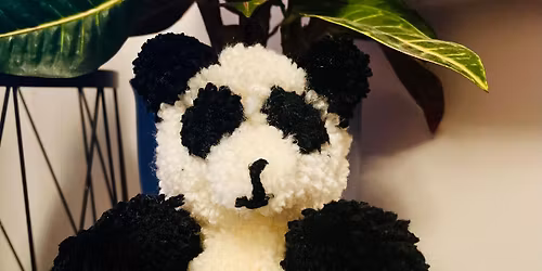 Crafternoon Tea \ud83e\uded6 Pom Pom Panda \ud83d\udc3c