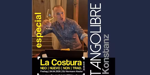 Milonga La Costura Especial mit DJ Hermann Hasler