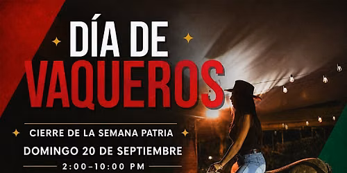 D\u00eda de Vaqueros \u2014 Cierre de la Semana Patria \u00b7 Cach\u00e9 Rooftop