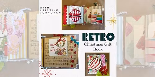 Retro Christmas Gift book with Kristine Corcoran