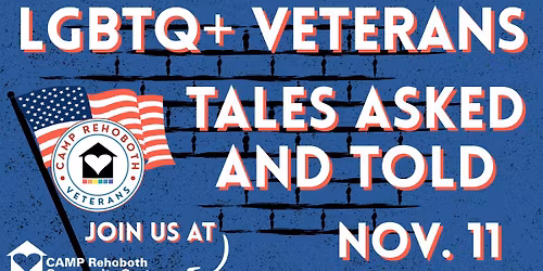 LGBTQ+ Veterans: Tales Asked and Told