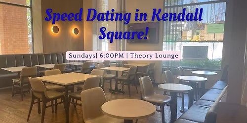 Speed Dating In Cambridge! Ages 32-44, 1 Drink Included