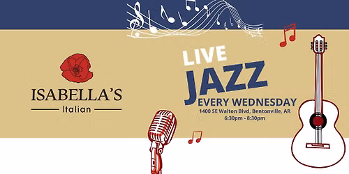 Live Jazz at Isabella's Italian in Bentonville