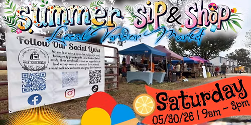 Summer Sip & Shop | LVM 05\/30\/26