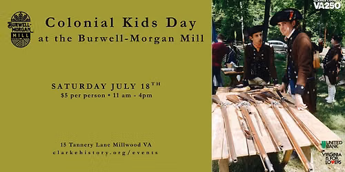 Colonial Kid's Day
