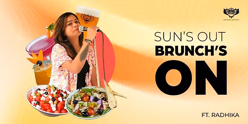 Sunday Brunch and soulful tunes by Radhika. LIVE