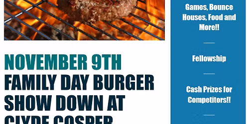 Lamasco Baptist Church 3rd Annual Family Day and Burger Showdown