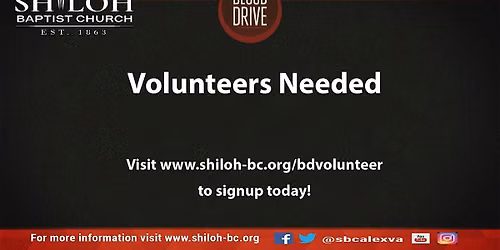 Blood Drive Volunteers