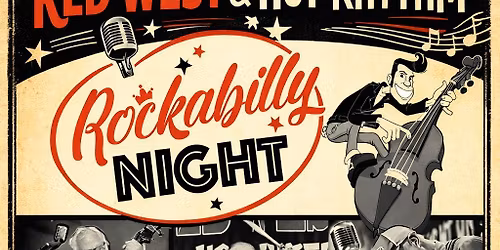 Rockabilly p\u00e5 KoM bar med Red West & Hot Rhythm
