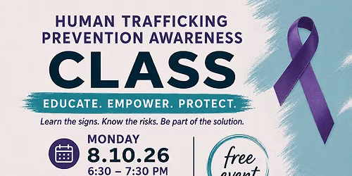 Human Trafficking Prevention Awareness 