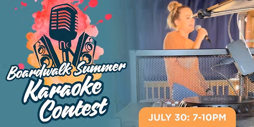 Summer Karaoke Contest at Boardwalk