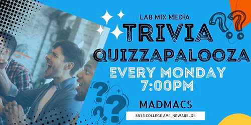 Trivia Quizzapalooza at MadMacs! (with Andrew)