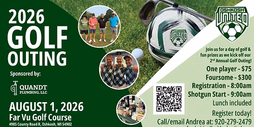 2nd Annual Oshkosh United Golf Outing