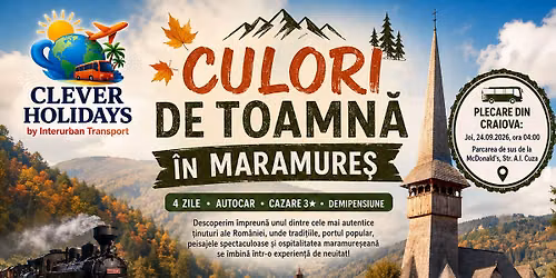CULORI DE TOAMN\u0102 \u00ceN MARAMURE\u0218 1300lei\/pers