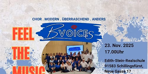 Konzert B-VOICES in Schillingsfürst