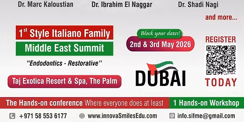 1st Style Italiano Family Summit Dubai (May 2026)