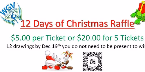 12 Days of Christmas Raffle
