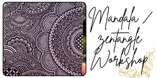 Kid's Mandala\/Zentangle workshop