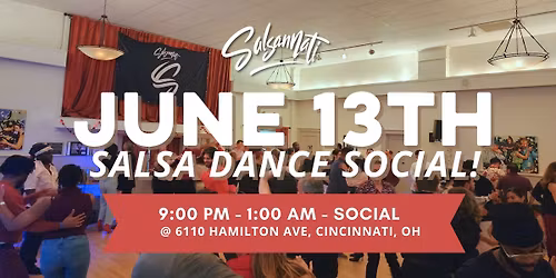 SABOR! June 13th, 2026 Social Dance Party!