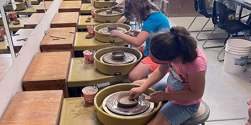 Kids' Wheel Thrown Pottery Class
