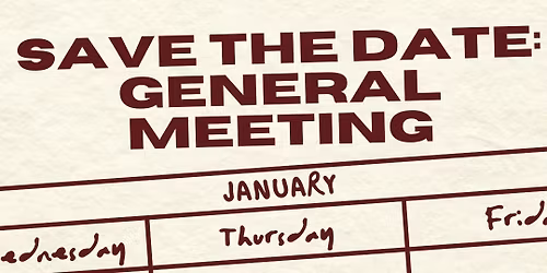 January 2026 General Meeting