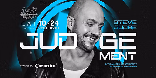 JUDGEMENT \u00bb CAT Budapest \u25e6 10\/24 | SZOMBAT 23:00 - 09:00