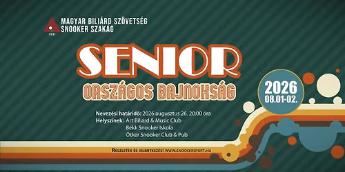 2026. Senior Orsz\u00e1gos Bajnoks\u00e1g