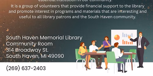2026 Friends of SHML Meetings - Annual Meeting