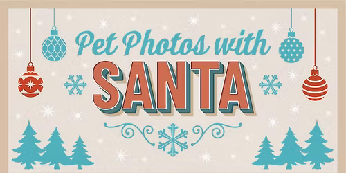 Pet Photos With Santa