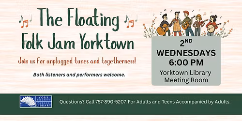 The Floating Folk Jam Yorktown