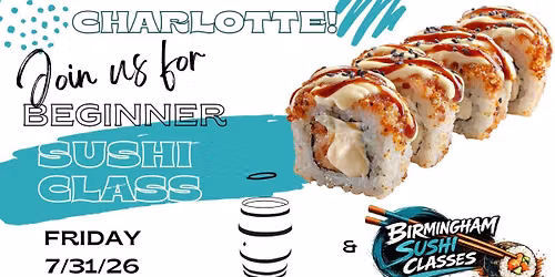 Beginner Sushi Class - Charlotte, NC
