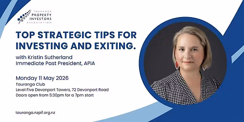 Top strategic tips for investing and exiting.