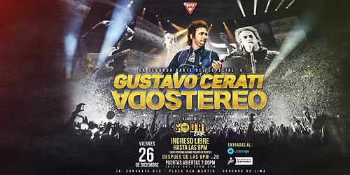 \ud83c\udfb8\ud83d\udcab TRIBUTO A GUSTAVO CERATI & SODA STEREO PARTE II \ud83d\udcab\ud83c\udfb8